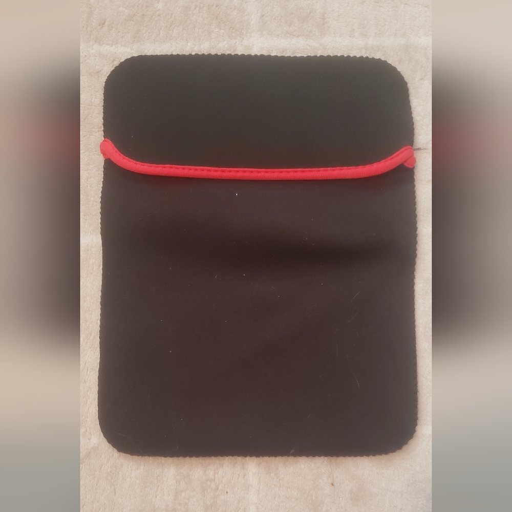 3 For 23$ Black Tablet Sleeve with Red Trim